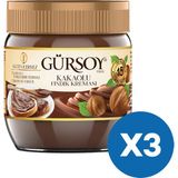 Gürsoy Kakaolu Fındık Kreması 400 G (3'lü Paket) - 1,2 kg