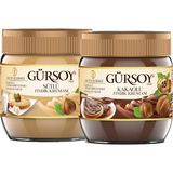 Gürsoy Sütlü Fındık Kreması 400 gr - Kakaolu Fındık Kreması 400 gr - 800 gr