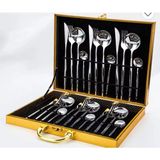 Gürtuz 304 Paslanmaz Çelik Gümüş Seri 72 Parça 18/10 Çatal Kaşık Bıçak Takımı - set