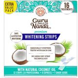 Guru Nanda Beyazlatıcı Diş Bandı 32 Strips Şeffaf Hindistan Cevizi Aromalı Beyazlatma Özellikli