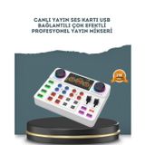 Gürültü Engelleme Özellikli Canlı Yayın Ses Kartı FRTKGT25DYMXUCZZZKSASOUNDCARD-3