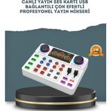 Gürültü Engelleme Özellikli Canlı Yayın Ses Kartı Nemere - 1