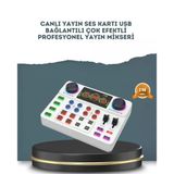Gürültü Engelleme Özellikli Canlı Yayın Ses Kartı P115032s7013