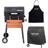 Guruss Cg-050 Komurlu Barbeku Mangal Siyah