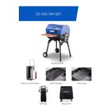 Guruss CG-050 Kömürlü Barbekü Mangal Tam Set Gece Mavisi