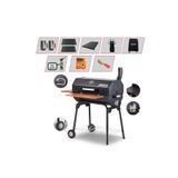 Guruss Cg-075 Kömürlü Barbekü Döküm Paket Full