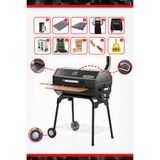 Guruss CG-075 Mangal PRO Gurme Paketi | Kullanıma Hazır SET | Kur, Yak, Keyfini Çıkar (Siyah)