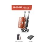 Guruss Travel-x Taşınabilir Mangal Tam Set Oksit Kırmızı Model:grs19 oksit-kirmizi