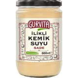 Gurvita İlikli Kemik Suyu Sade 660 ml Türkiye Menşeli Pratik Kullanım İçin Jöle Kıvamında