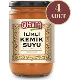 Gurvita İlikli Kemik Suyu Sebzeli 660 ml 4'lü