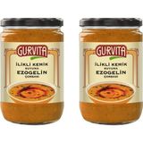 Gurvita Ilikli Kemik Suyuna Ezogelin Çorbası 660 ml 2'li - 1 Paket