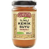 Gurvita Jöle Kıvamında İlikli Kemik Suyu Sebzeli 320 Ml