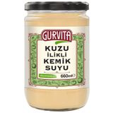 Gurvita Jöle Kıvamında Kuzu İlikli Kemik Suyu 660 Ml