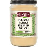 Gurvita Kuzu İlikli Kemik Suyu 660 ml Türkiye Menşeli Pratik Kullanım İçin Hazır
