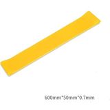 Gus Company 60 cm Pilates Jimnastik Egzersiz Yoga Direnç Bandı (Sarı-Orta) 600X50X0.7 mm