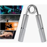 Gus Company Profesyonel Metal El Yayı ve Bilek Güçlendirici (Heavy Grip) - Gümüş