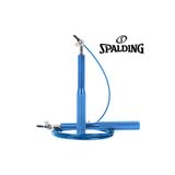 GUS Company SPALDING Turkuaz Çelik Telli Hızlı Atlama İpi Rulmanlı Alüminyum Ayarlanabilir Crossfit Speed Jump