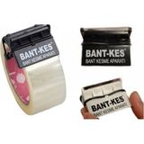 Gusion Pratik Bant-Kes Bant Kesme Aparatı Koli Bandı Paketleme Kargo Hazırlığı ve Ofis Işleri - Siyah