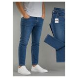 Gussi Erkek Mavi Tırnaklı Slim Fit Likralı Esnek Jeans Kot Pantolon