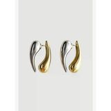 Gusto Çift Taraflı Küpe - Gold