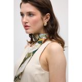 Gusto Kabartmalı Küpe - Gold