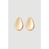 Gusto Minimal Damla Form Küpe - Gold