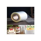 Gusto Şeffaf Desensiz Pasta Yan Dekor Film Jelatin-krema Tutucu Transfer Jelatin 9 Cm - 25 Mt