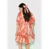 Gusto Tencel Fiyonk Toka - Pembe