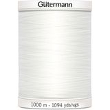 Gütermann Dikiş Ipliği, 1000MT Makara, Beyaz