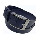 Gutiero Lacivert Erkek Kemer %100 Hakiki Deri 4 cm Modern Stil ve Dayanıklı Yapı - 110 cm
