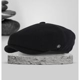Gutiero Siyah Peaky Blinders Erkek Şapka Kasket Siyah - Standart - 0 - Siyah