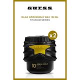 Gutss Şekillendirici Titanyum Aqua Wax No:10 150ml X2