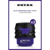 Gutss Şekillendirici Titanyum Aqua Wax No:5 150ml X2