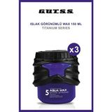 Gutss Şekillendirici Titanyum Aqua Wax No:5 150ml X3