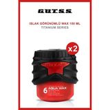Gutss Şekillendirici Titanyum Aqua Wax No:6 150ml X2