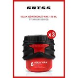 Gutss Şekillendirici Titanyum Aqua Wax No:6 150ml X3