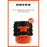 Gutss Şekillendirici Titanyum Ultra Güçlü Wax No:7 150ml X2