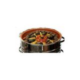 Güveç Mangal Üst Bölüm 38 cm Çapında Sobaşarımıza Uyumlu ( Soba Bölümü Yoktur.) - Gümüş - 1 Adet