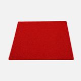Güven Collection Kırmızı 120x150 cm Kıvırcık Paspas