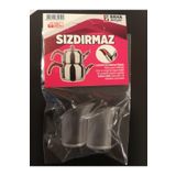 GÜVEN DTM Çaydanlık Sızdırmaz (4 TAKIM) Sızdırmaz Şeffaf Çaydanlık Imzik Ucu Sızdırmatik