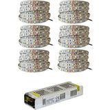 Güven Light 30 Metre 3 Çipli Şerit LED Günışığı Beyaz Renk 33 Amper Voltajlı Enerji Tasarruflu