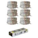 GÜVEN LİGHT 30 Metre 3 Çipli Yeni Nesil Şerit Led Günışığı + 33 Amper Led Trafosu