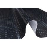 Güven Pvc Paralı Zemin Döşemesi Otomobil Taban Muşambası Siyah - 110 cm x 450 cm