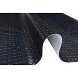 Güven Pvc Paralı Zemin Döşemesi Otomobil Taban Muşambası Siyah - 200 cm x 600 cm