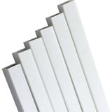 Güven Sanat Plastik Içi Boş Beyaz Çıta 3 x 4mm 50 cm 5'li