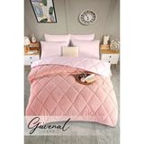 Güvenal Valencia Çift Kişilik Çift Taraflı Welsoft Yorgan | Yorgan | Çeyizlik | Ev Tekstili | Yatak - 195 x 215 cm - Pembe