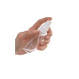 Güvenç Ambalaj 10 Adet - Sert Plastik 100ML Boş Pet Sprey Kolonya Dezenfektan Şişesi