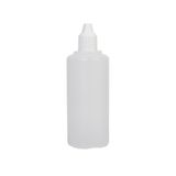 Güvenç Ambalaj 100 Adet - 100 ml Damlalıklı Plastik Boş Şişe, Aseton, Mürekkep, Polietilen Likit Şişesi