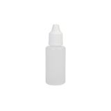 Güvenç Ambalaj 100 Adet - 20 ml Damlalıklı Plastik Boş Şişe, Aseton, Mürekkep, Polietilen Likit Şişesi