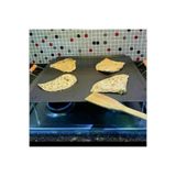 GÜVENEVİ Ocak Üstü Kare Sac Katmer Gözleme Izgara 50x50 Cm Bombeli